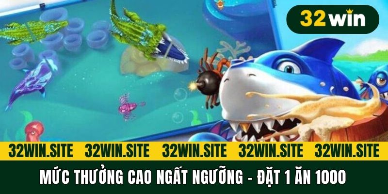 Mức thưởng cao ngất ngưỡng - đặt 1 ăn 1000