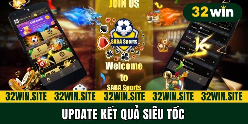 Update kết quả siêu tốc