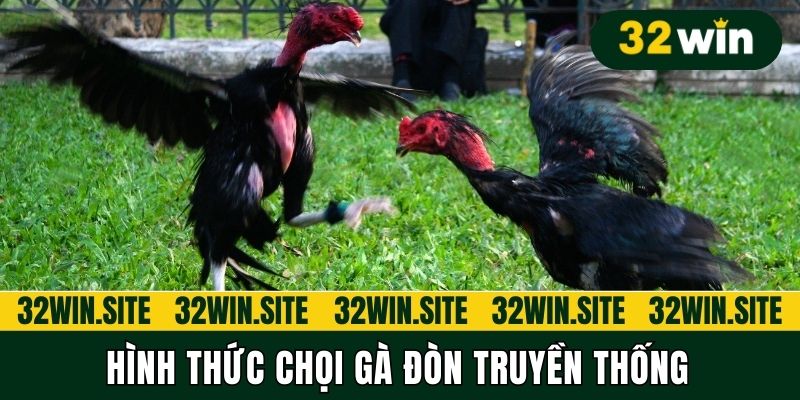 Hình thức chọi gà đòn truyền thống